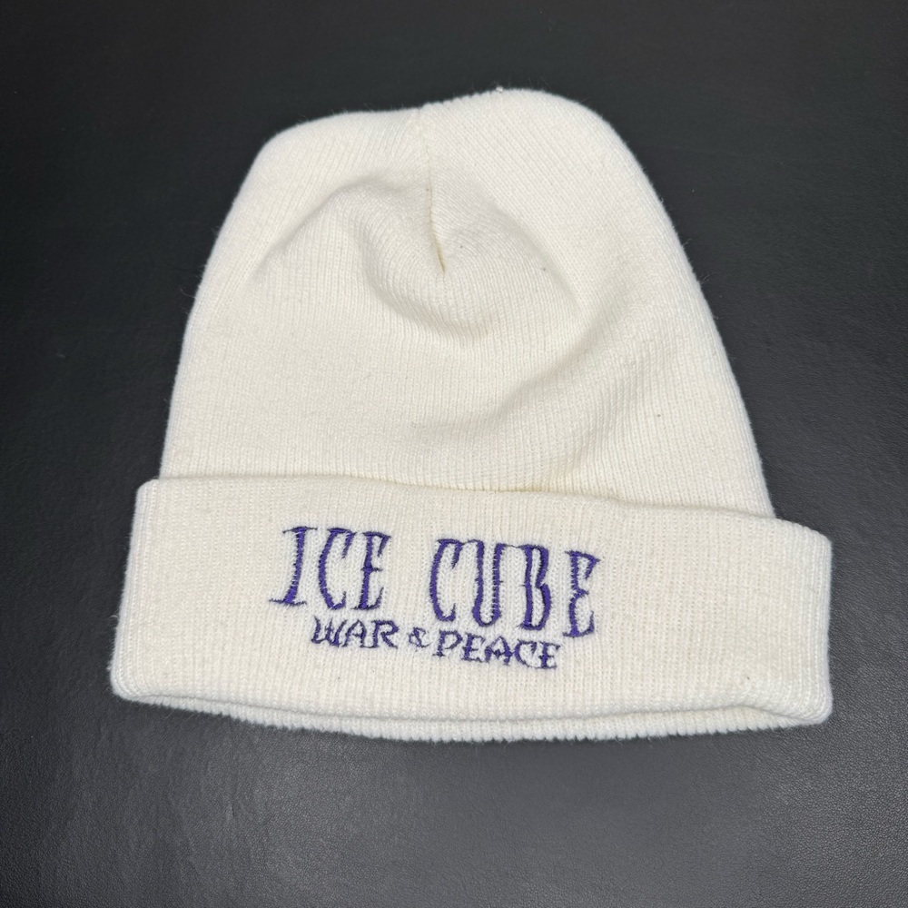 Ice Cube “War & Peace” cuff beanie hat